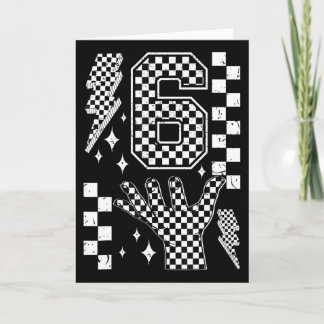 Number 7 Matching 67 Meme Checkered Costume Kids  Karte