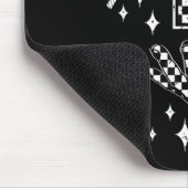 Number 7 Matching 67 Meme Checkered Costume Kids _ Mousepad (Ecke)