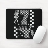 Number 7 Matching 67 Meme Checkered Costume Kids _ Mousepad (Mit Mouse)