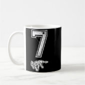 Number 7 Matching 67 Meme Couples Halloween Costum Kaffeetasse (Links)