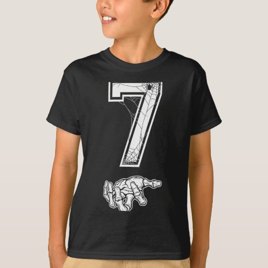 Number 7 Matching 67 Meme Couples Halloween Costum T-Shirt (Vorderseite)