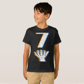 Number 7 Matching 67 Meme Halloween Costume Men Wo T-Shirt (Vorne ganz)