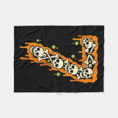 Number 7 Six Seven 6 7 Meme Funny Design Couples H Fleecedecke (Vorderseite (Horizontal))