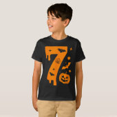 Number 7 Six Seven 6 7 Meme Funny Design Couples H T-Shirt (Vorne ganz)