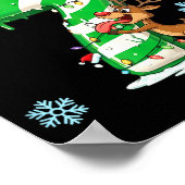 Number 7 Six Seven Gen Z Alpha Slang Ugly Christma Poster (Ecke)