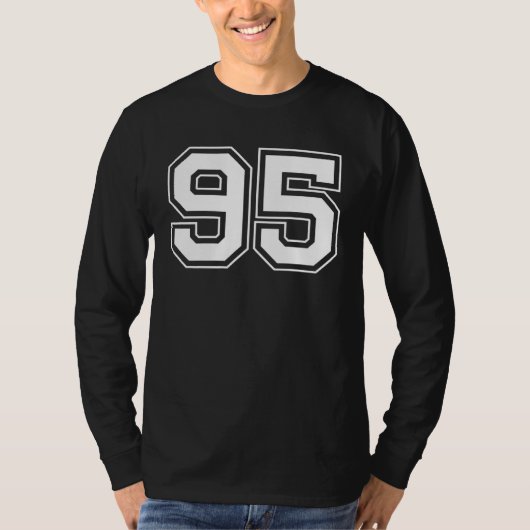 Number 95 T-Shirt (Vorderseite)