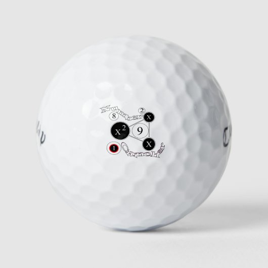 Number Cruncher Golfball (Vorderseite)