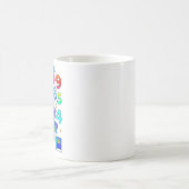 Number Day 2026 Calculator Character Math Design Kaffeetasse (Mittel)