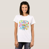 Number Day 2026 Colorful Calculator Math T Shirt (Vorne ganz)