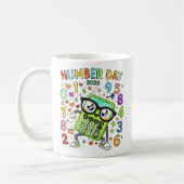 Number Day 2026 Cute Green Maths Calculator Mug Kaffeetasse (Links)