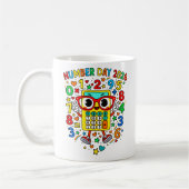 Number Day 2026 Cute Maths Calculator Mug Kaffeetasse (Links)
