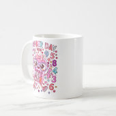 Number Day 2026 Cute Pink Maths Calculator Mug Kaffeetasse (Vorderseite Links)