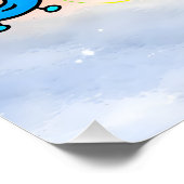 Number Day 2026 Fun Maths Sticker for Kids Poster (Ecke)