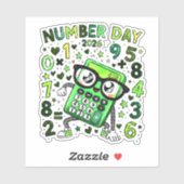 Number Day 2026 Maths Sticker for Kids (Blatt)