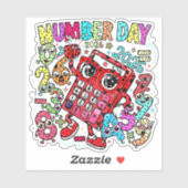 Number Day 2026 Maths Sticker for Kids UK (Blatt)