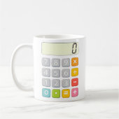 Number Day Calculator Math Design for Kids Kaffeetasse (Links)