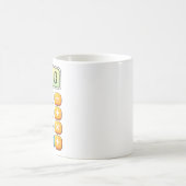Number Day Classic Calculator Math Design Kaffeetasse (Mittel)