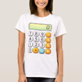 Number Day Classic Calculator Math T Shirt (Vorderseite)
