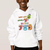 Number Day Funny Maths Hoodie 7 8 9 (Vorderseite)