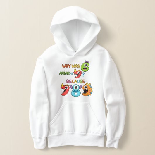 Number Day Funny Maths Hoodie 7 8 9 (Ablage )
