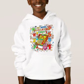 Number Day Kids Hoodie | Fun Colourful Numbers (Vorderseite)