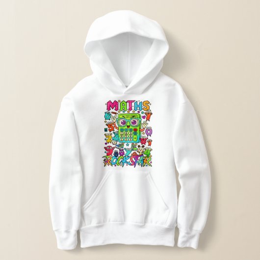 Number Day Kids Hoodie | Maths Rock Star Design (Ablage )