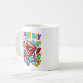 Number Day Maths Mug | Colourful Calculator Kaffeetasse (Vorderseite Links)