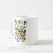 Number Day Maths Mug | Fun Calculator Design Kaffeetasse (Vorderseite Links)