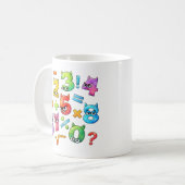 Number Day Maths Mug | Numbers and Sums Kaffeetasse (Vorderseite Links)