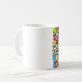Number Day Maths Mug | Numbers Rock Star Kaffeetasse (Vorderseite Links)