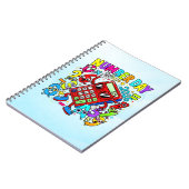 Number Day Maths Notebook | Fun Colourful Numbers Notizblock (Linke Seite)