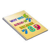 Number Day Maths Notebook | Funny Numbers Joke Notizblock (Rechte Seite)