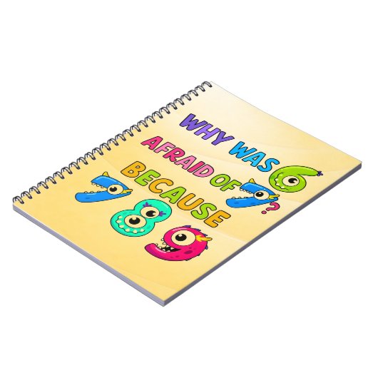Number Day Maths Notebook | Funny Numbers Joke Notizblock (Linke Seite)