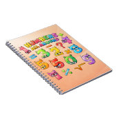 Number Day Maths Notebook | Numbers All Around Notizblock (Rechte Seite)