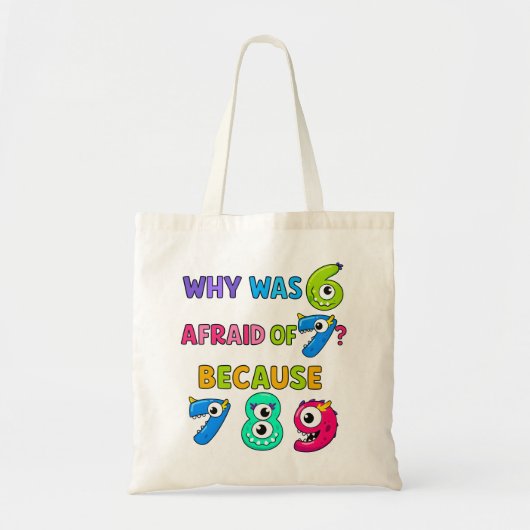 Number Day Tote Bag | Funny Maths Numbers Tragetasche (Vorne)