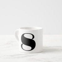 Number Espresso Coffee Tasse