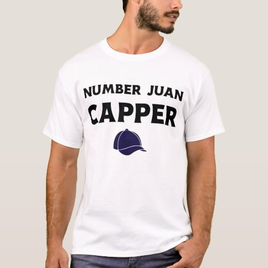 Number Juan Capper Funny Slang Spaß #1 Liar T-Shirt (Vorderseite)
