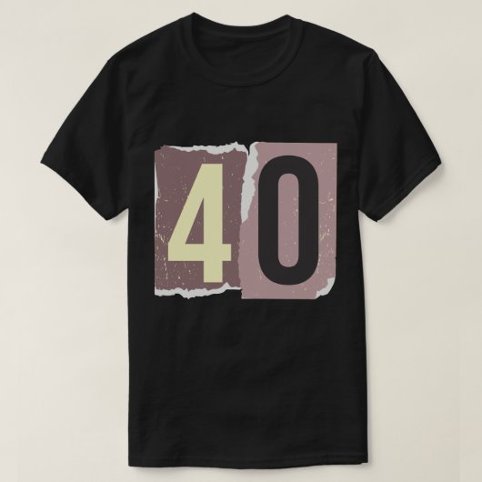 Number Magazine Ransom 40 T-Shirt (Design vorne)