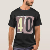 Number Magazine Ransom 40 T-Shirt (Vorderseite)