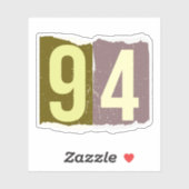 Number Magazine Ransom 94 Aufkleber (Blatt)