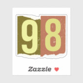 Number Magazine Ransom 98 Aufkleber (Blatt)