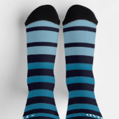 Number One Dad Crew Socken (Oben)