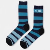 Number One Dad Crew Socks Socken (Linkes Detail)