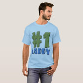 Number One Daddy Products T-Shirt (Vorne ganz)