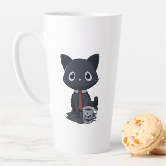 Number One Good Jobber Cat Latte Mug Milchtasse