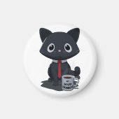 Number One Good Jobber Cat Magnet (Vorne)