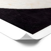 Number Six Matchbox Art Print, Czechoslovakian Poster (Ecke)