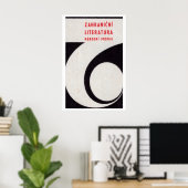 Number Six Matchbox Art Print, Czechoslovakian Poster (Heimbüro)