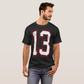 Number Thirteen 13 T-Shirt (Vorne ganz)