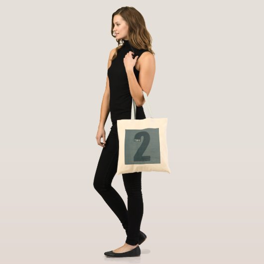 number tote bag-2 tragetasche (Vorderseite (Model))